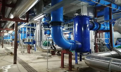 我公司承建的海口市美兰机场二期扩建工程制冷站工程通过初步验收