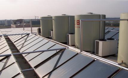 太阳能热泵联合热水工程-空气能热泵热水器-制冷大市场